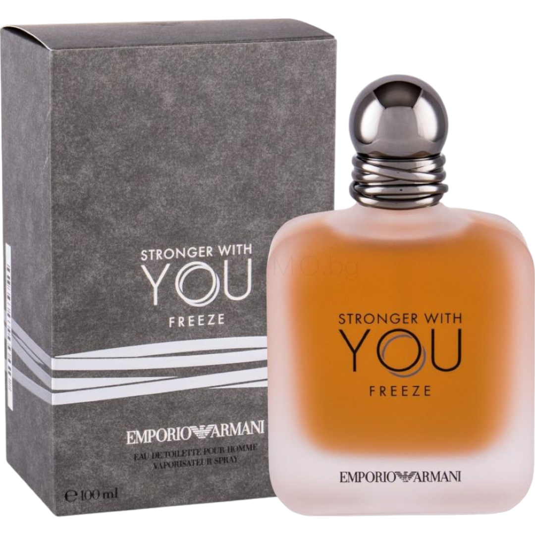 Giorgio Armani Stronger With You Freeze EDТ 100 мл - Мъжки парфюм