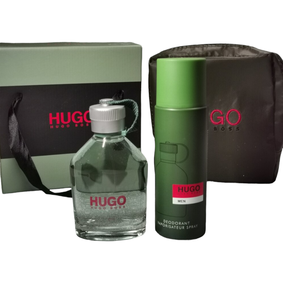 Hugo Boss Hugo Man EDT 150 мл за Мъже + Дезодорант 200 мл + Несесер