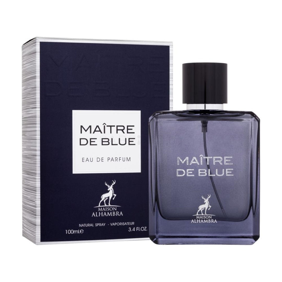 Арабски парфюм Maison Alhambra Maitre De Blue Мъжки 100 ml вдъхновен от Bleu de Chanel Eau de Parfum