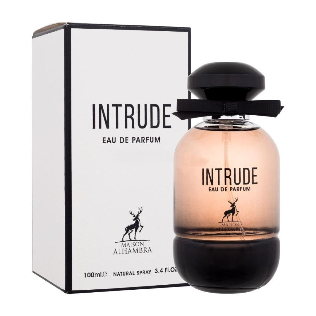 Арабски парфюм Maison Alhambra Intrude Eau de Parfum Женски – 100 ml вдъхновен от Givenchy L’Interdit Eau de Parfum