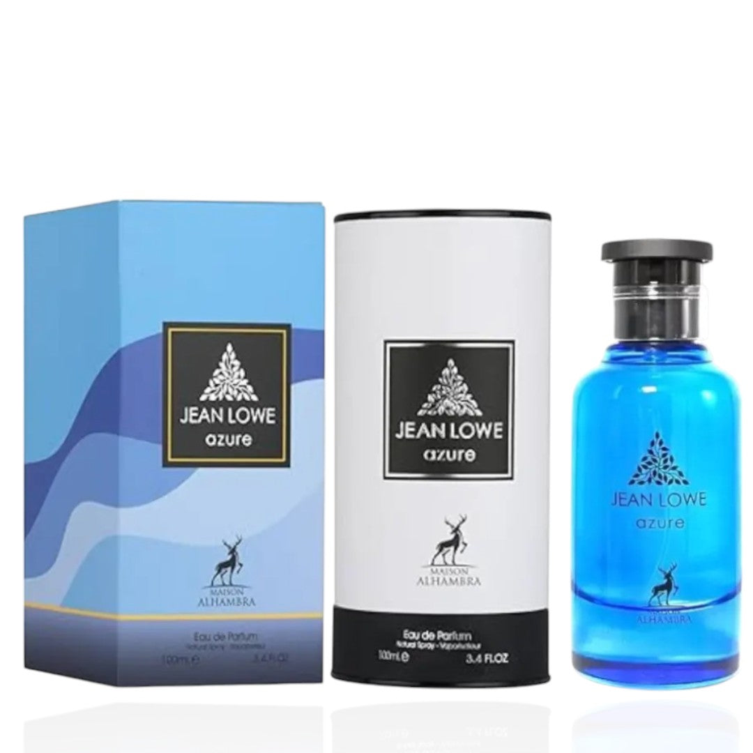 Арабски парфюм Maison Alhambra Jean Lowe Azure Унисекс – 100 ml вдъхновен от Louis Vuitton Afternoon Swim